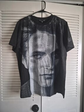 Dolls Kill Black Men's Portrait Graphic Tee